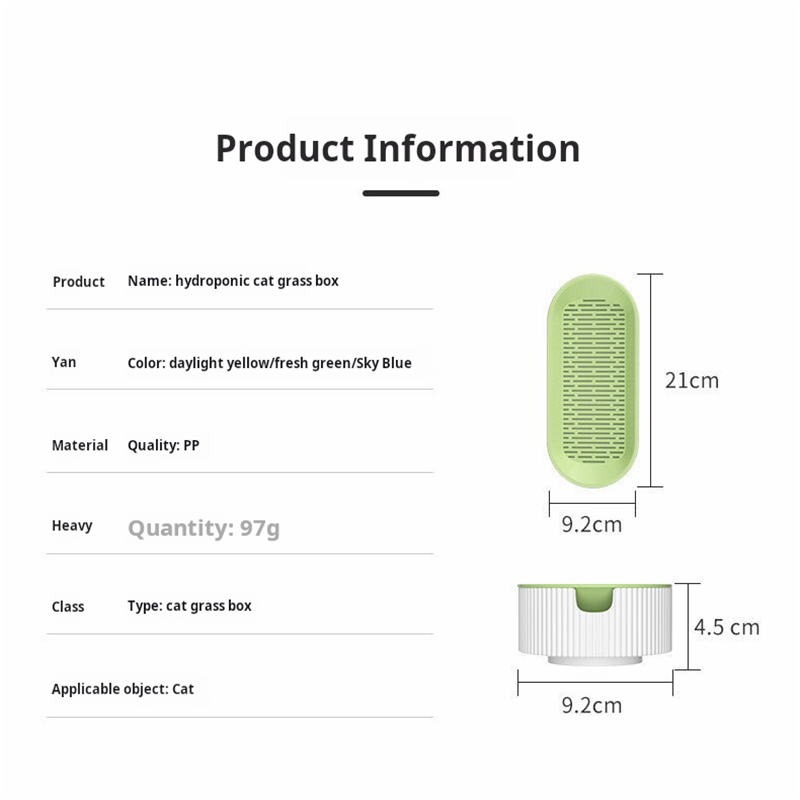 Easy Growth Hydroponic Cat Gra - đánh giá và giá Hydroponic Grow Pod