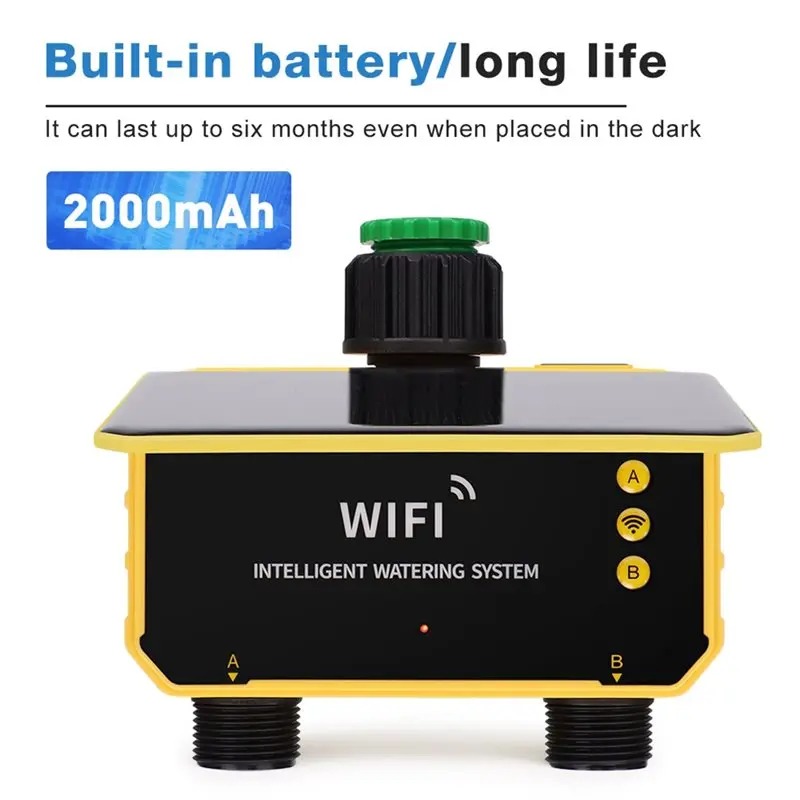 1/2 Outlets WIFI Solar Irrigat - đánh giá và giá Smart Garden System