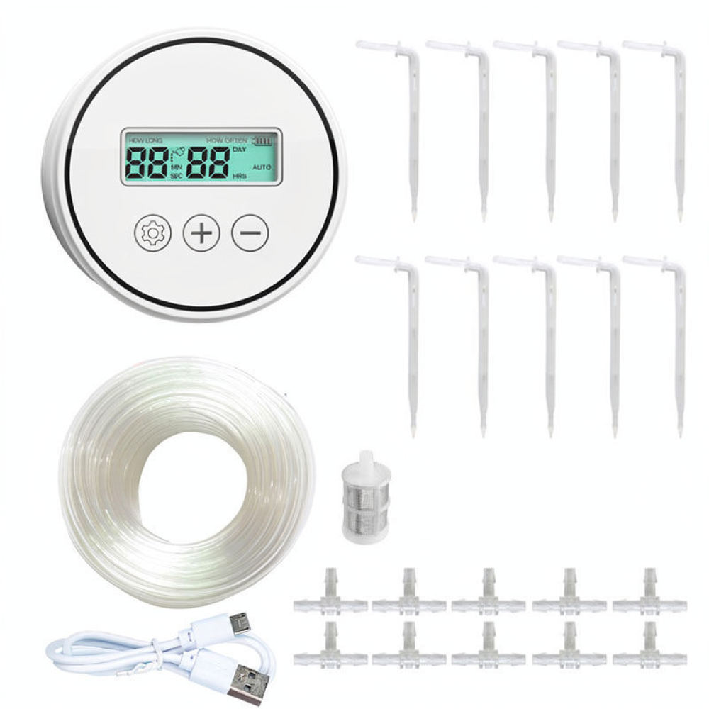 Automatic Drip Irrigation Tool - đánh giá và giá Indoor Garden Kit