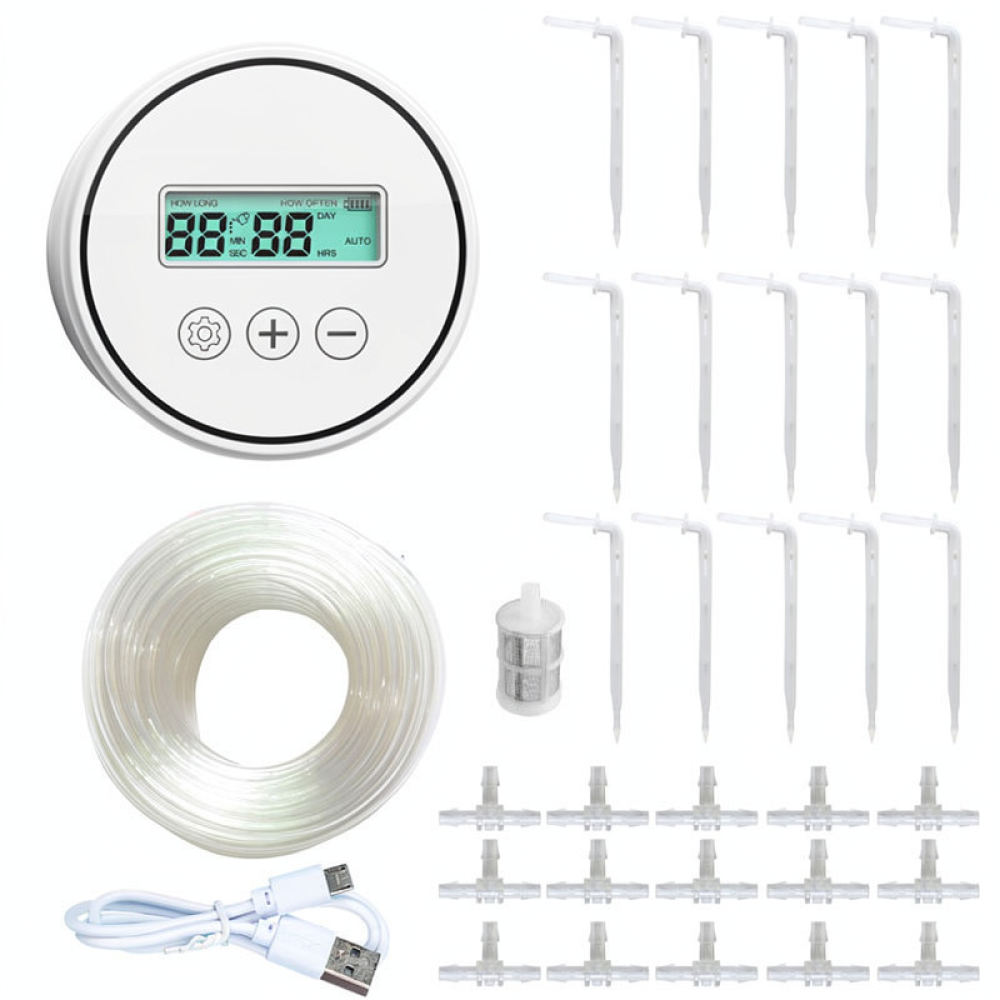 Automatic Drip Irrigation Tool - đánh giá và giá Indoor Garden Kit