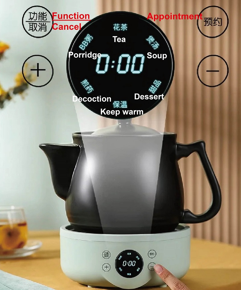 1.8L Home Smart Split Ceramic  - đánh giá và giá Smart Pot