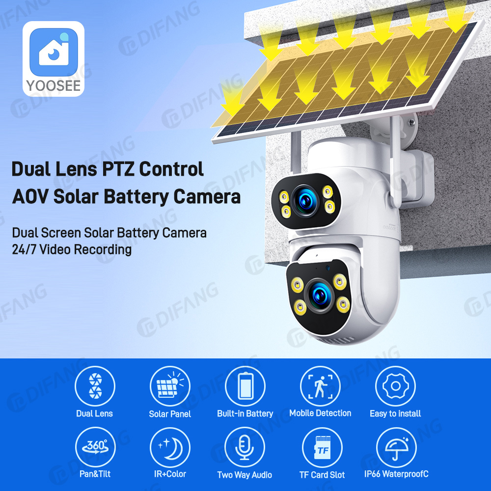 Yoosee 8MP Solar AOV 4G SIM Se - đánh giá và giá Garden Camera