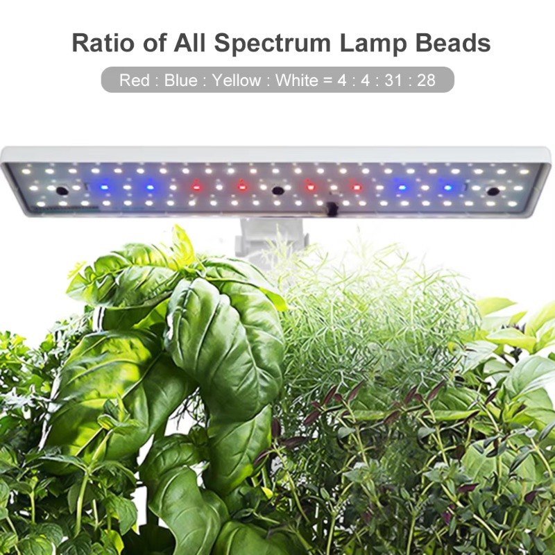 9 Pods Smart Hydroponics Growi - đánh giá và giá Grow Light Led