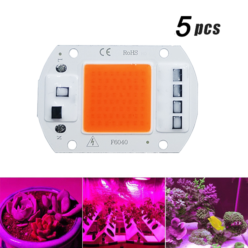 Bộ 5 Đèn LED Phát Triển COB Ch - đánh giá và giá Plant Grow Light Full Spectrum