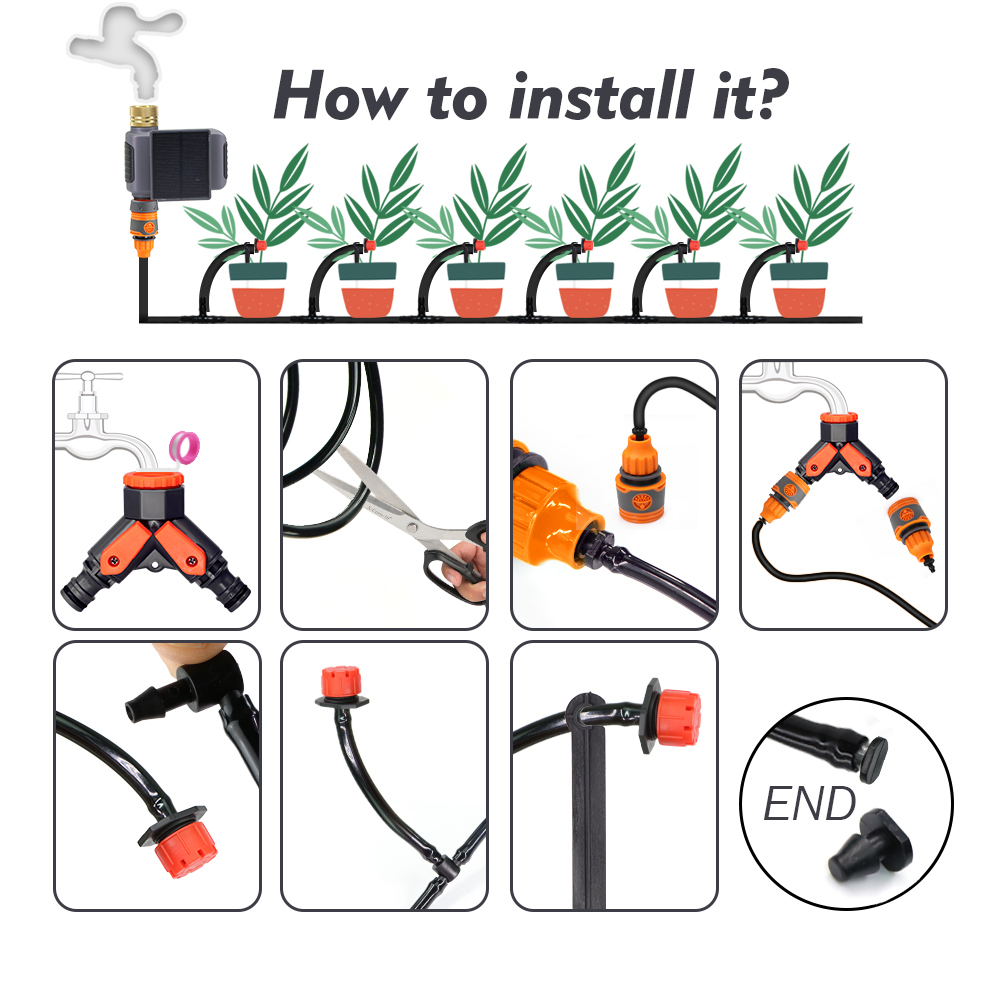 Smart App Remote Drip Irrigati - đánh giá và giá Smart Garden System