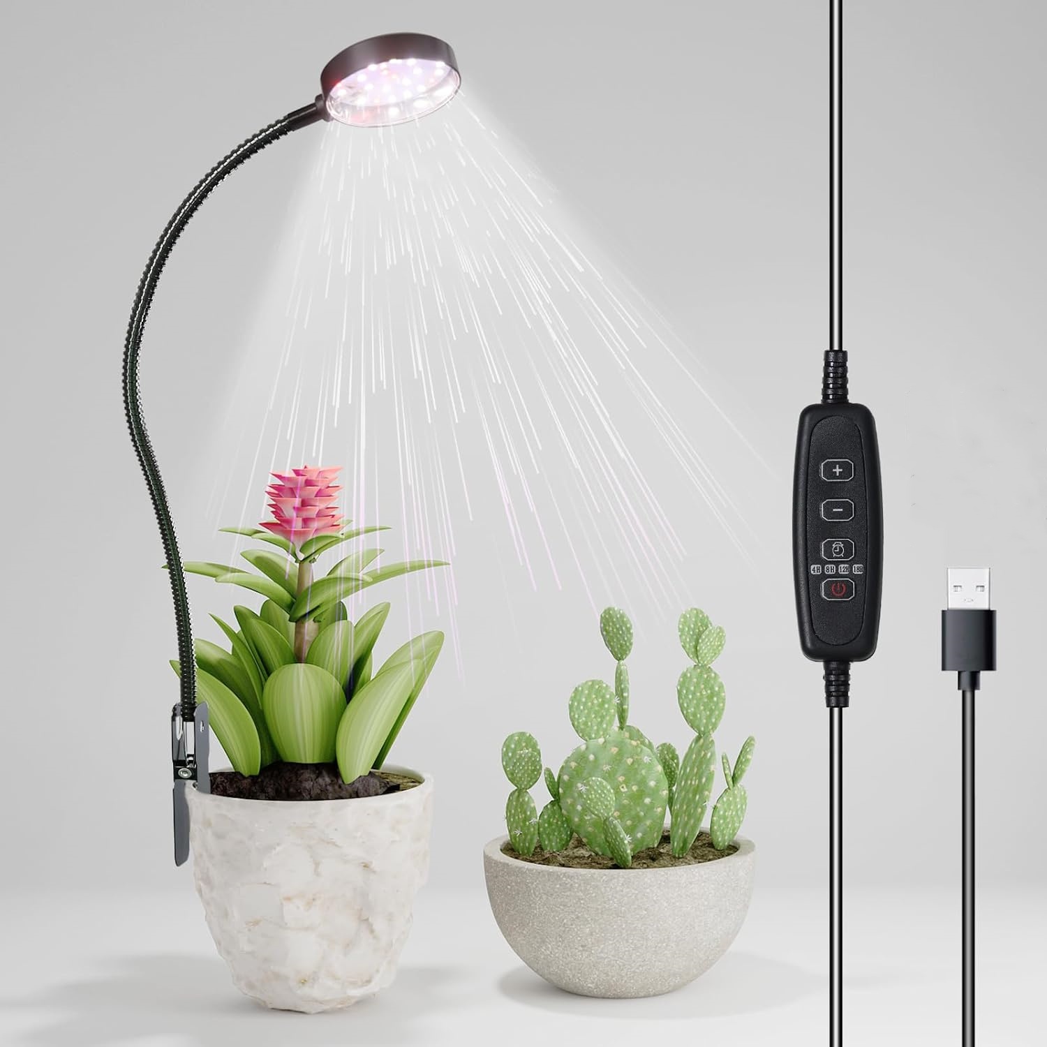 USB LED Grow Light 6000K Full  - đánh giá và giá Grow Light Led