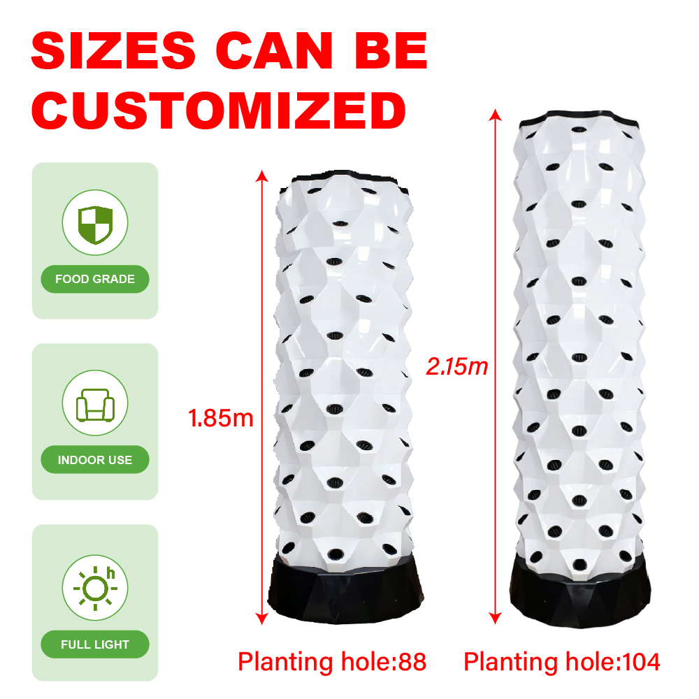 Modern 30L Plastic Water Tank  - đánh giá và giá Hydroponic Tower