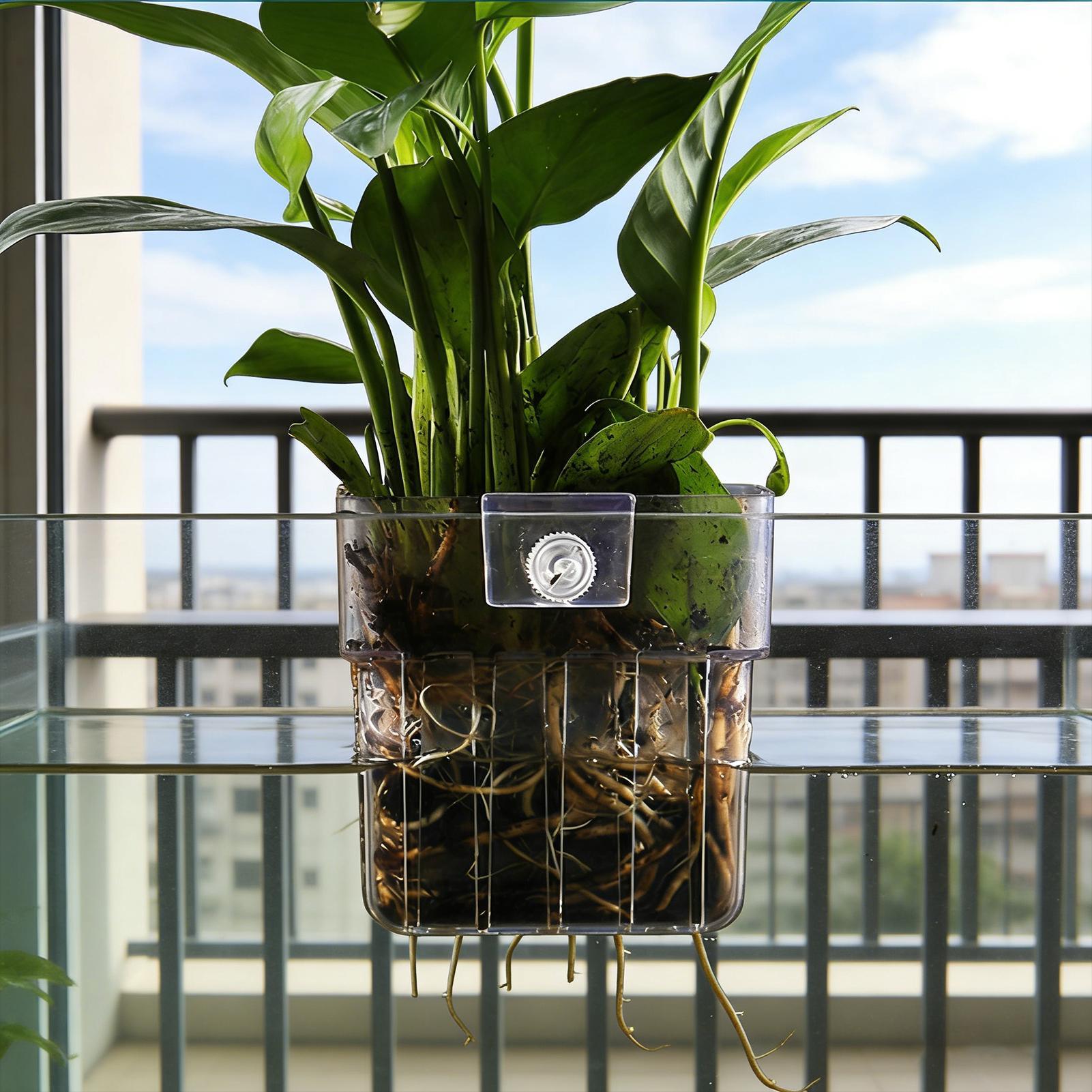 Aquarium Transparent Hanger Po - đánh giá và giá Hydroponic Grow Pod