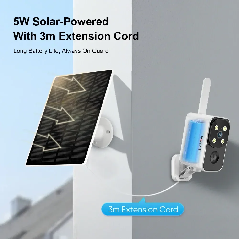LS VISION Outdoor Solar Camera - đánh giá và giá Garden Camera