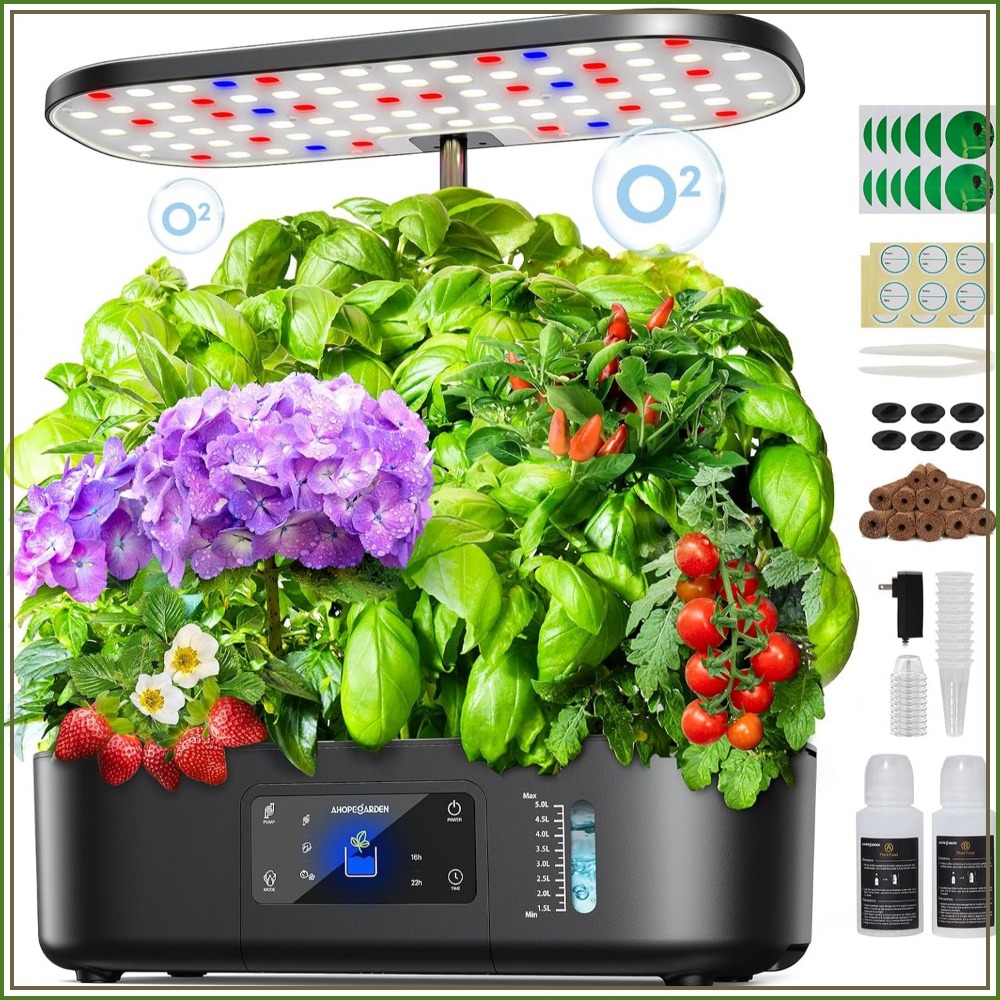 12-Pod Indoor Hydroponic Garde - đánh giá và giá Hydroponic Grow Pod