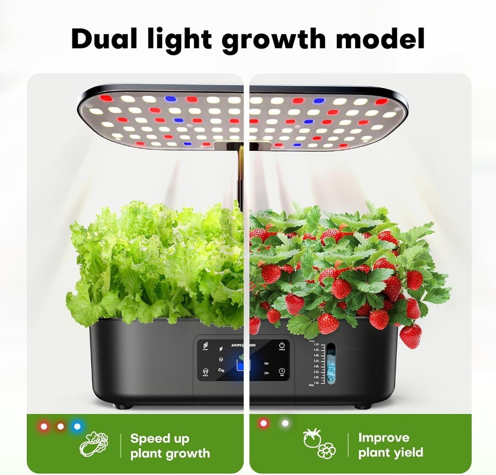12-Pod Indoor Hydroponic Garde - đánh giá và giá Hydroponic Grow Pod