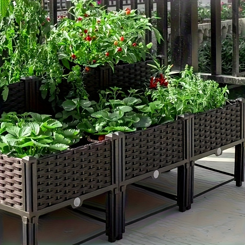 Garden Raised Bed, Elevated Fl - đánh giá và giá Self Watering Planter