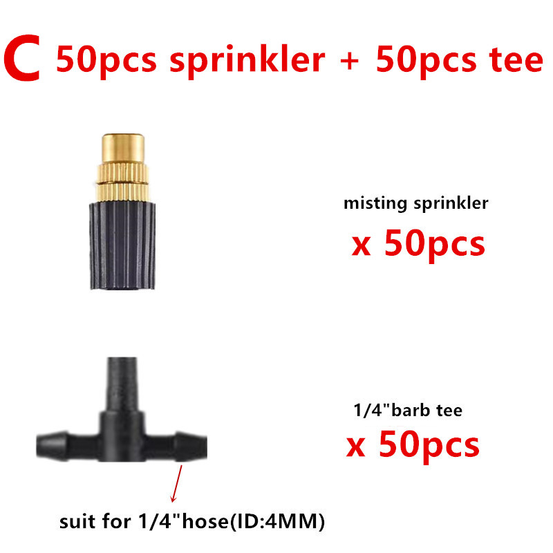 50pcs Garden Sprinkler Device  - đánh giá và giá Automatic Watering