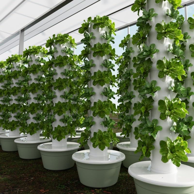Vertical Hydroponic Grow Tower - đánh giá và giá Hydroponic Tower