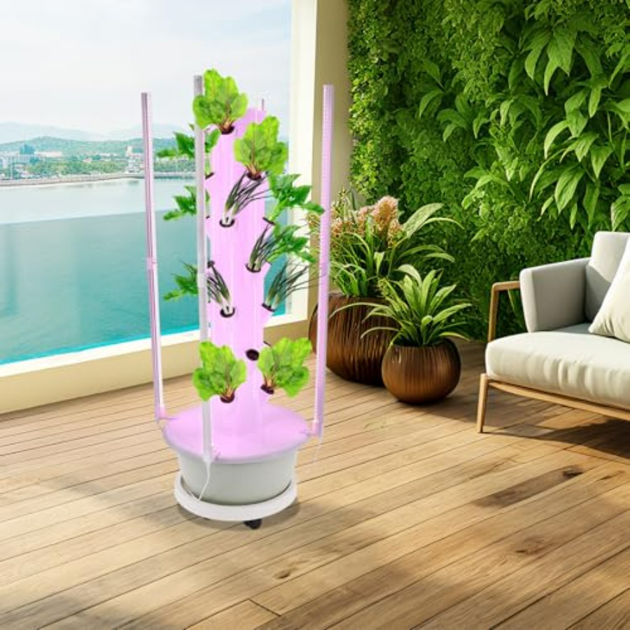 Hydroponic growing tower for i - đánh giá và giá Hydroponic Tower